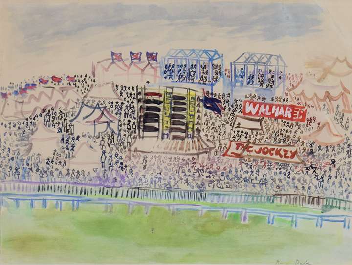 Le Champ de Courses à Epsom